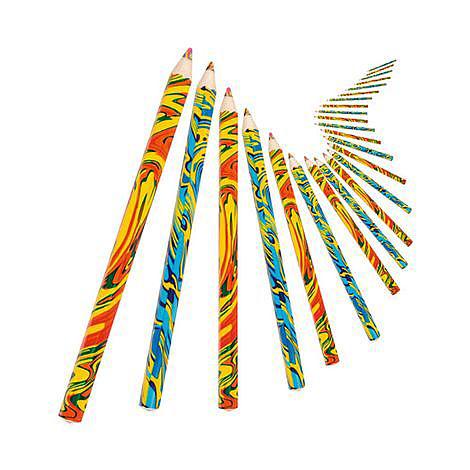 Rainbow Coloured Pencils - louisekool
