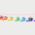 Rainbow Gel Alpha Boats - Set of 26 - louisekool