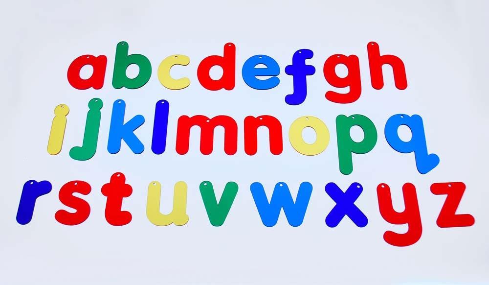 Rainbow Letters and Numbers - louisekool
