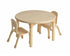 Round Woodcrest Table and Chair Sets by Community Playthings - louisekool
