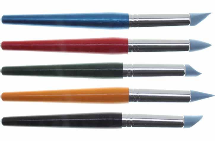 Rubber Paint Brush Set of 5 - louisekool