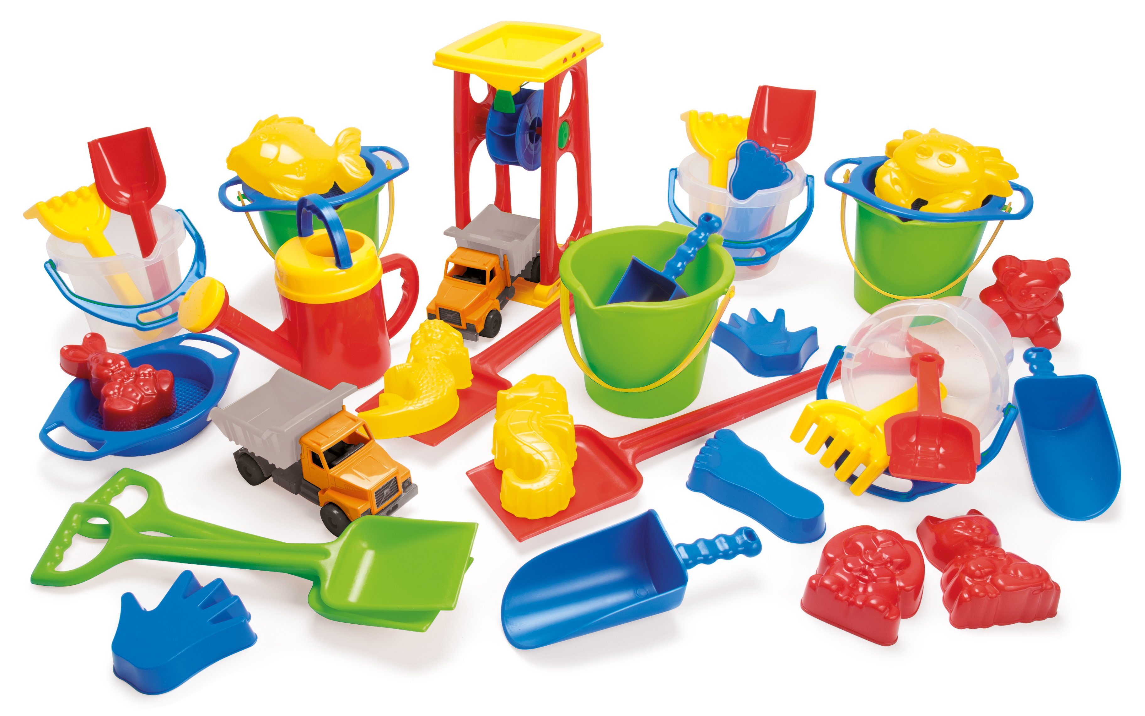Sand and Water 38-Piece Assortment Set - louisekool