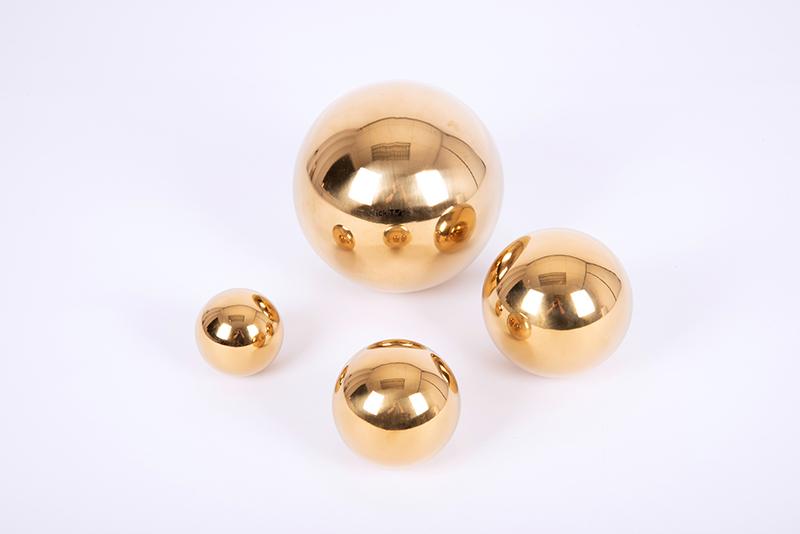 Sensory Reflective Gold Balls - Set of 4 - louisekool