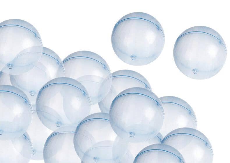 Transparent Blue Balls - Pack of 240 - louisekool