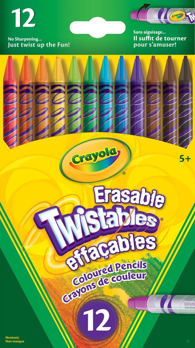 Twistable Erasable Coloured Pencils - louisekool