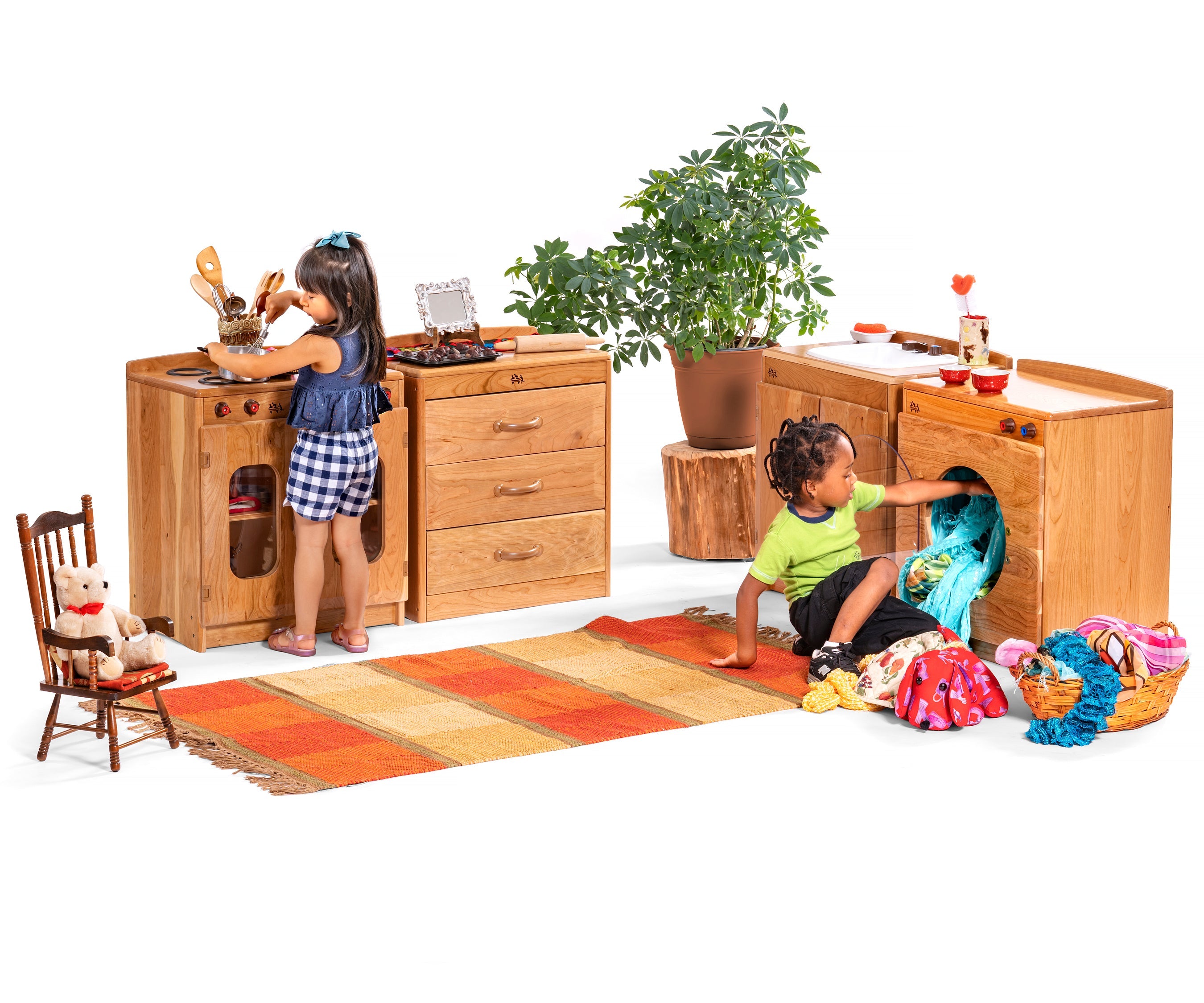 Woodcrest Play House Set by Community Playthings - louisekool