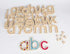 Tactile Lowercase Letters - Set of 29 - louisekool