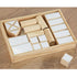Wooden Mirrored Blocks 25pk and Storage Tray - louisekool